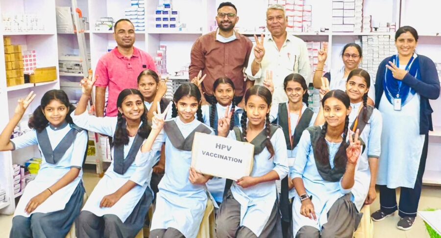 पाली जिले में HPV टीकाकरण महाअभियान की गूंज, बेटियों को मिल रहा सुरक्षा कवच