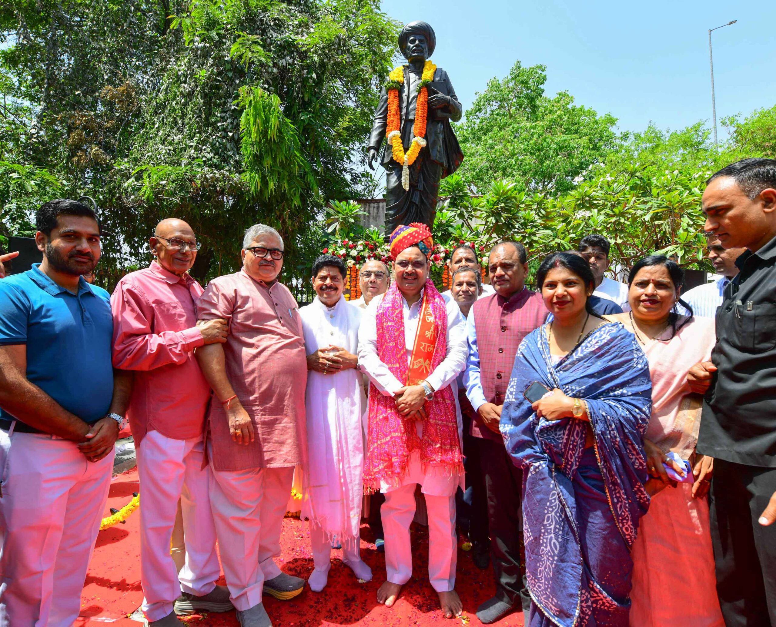 मुख्यमंत्री भजनलाल शर्मा ने महात्मा ज्योतिबा फूले की  जयंती पर श्रद्धांजलि अर्पित की