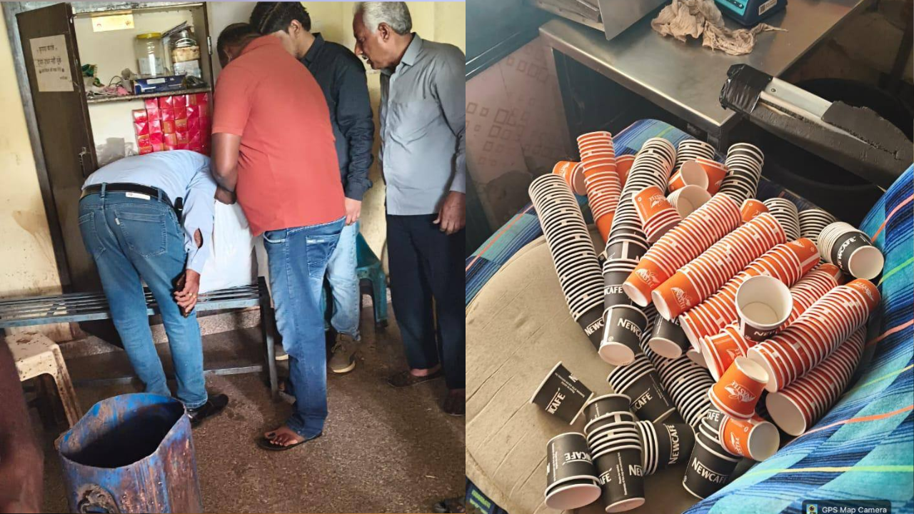 पाली में हुआ सिंगल यूज़ प्लास्टिक पर रोक के लिए विशेष अभियान, निरीक्षण में जब्ती व जुर्माने की कार्यवाही