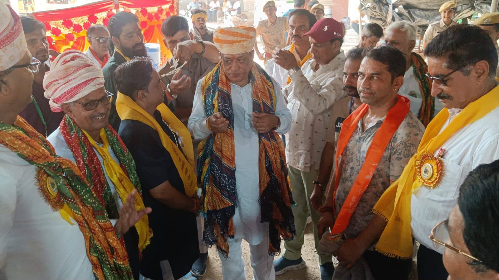 PALI NEWS;कैबिनेट मंत्री कुमावत ने परिक्रमा समापन समारोह में लिया भाग